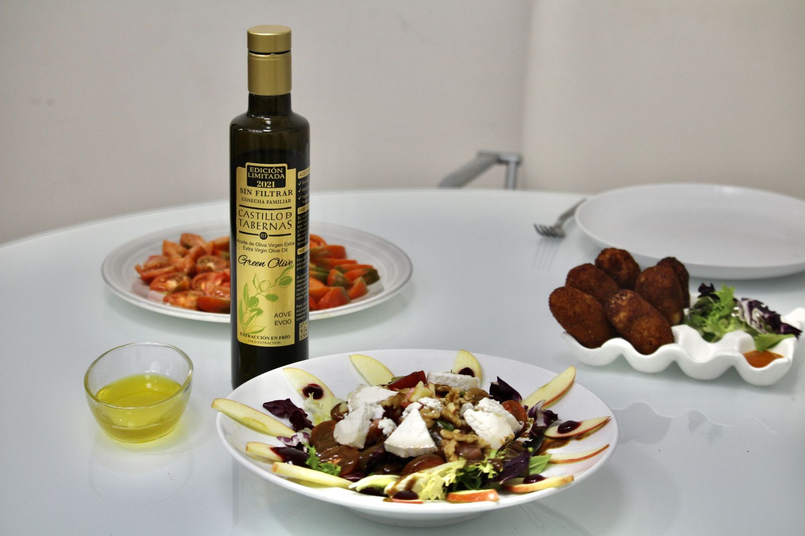 Para freír croquetas, la mejor variedad es ‘Picual del Desierto’, que se caracteriza por el excelente equilibrio entre el amargo y picante debido.