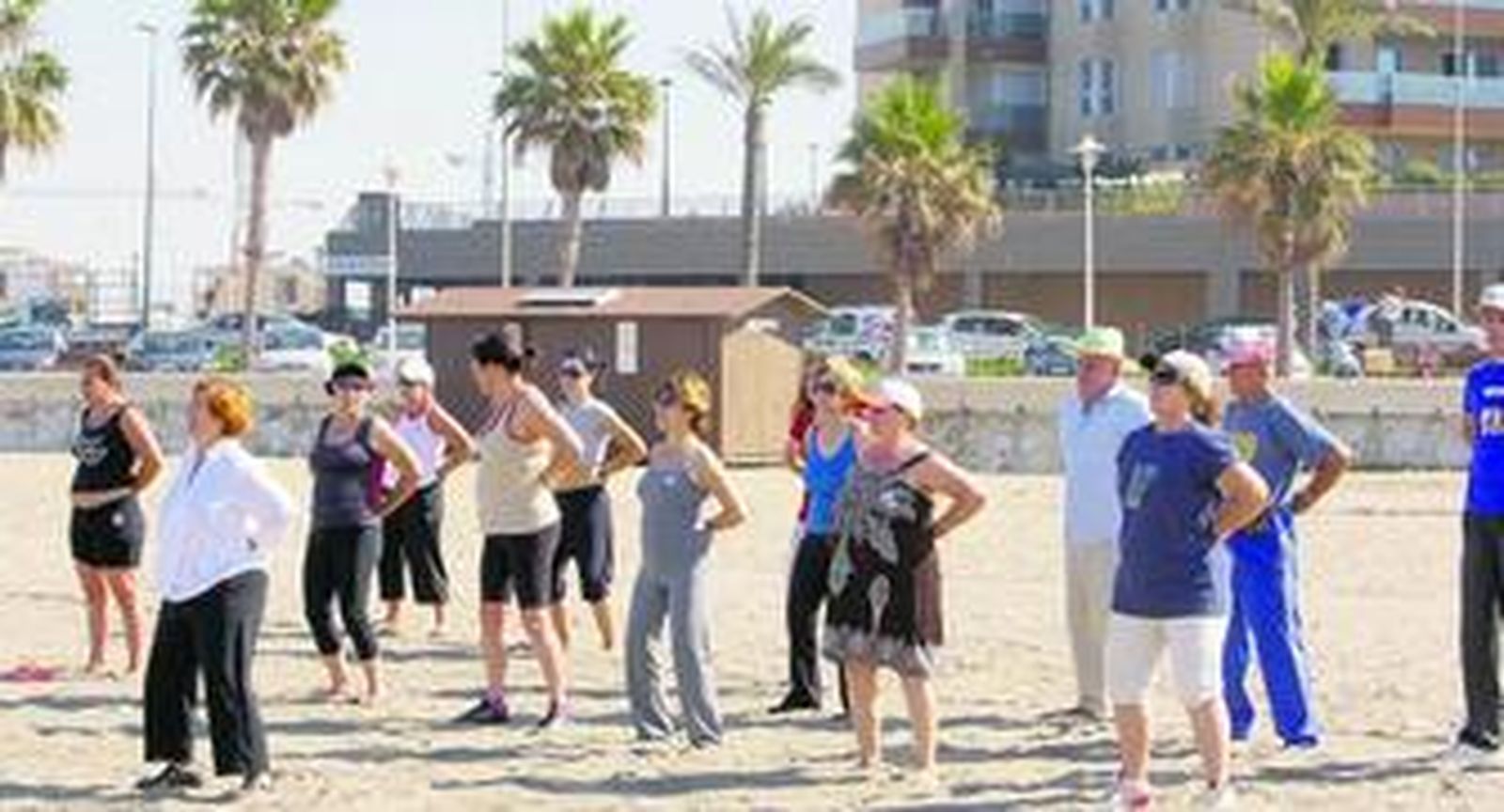 Ensalada de taichi, sol y un poco de sal