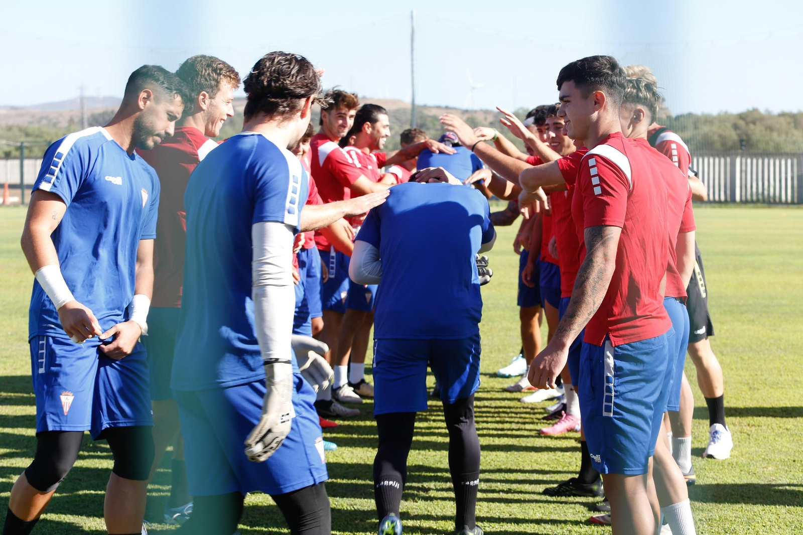 Fotos del primer entrenamiento del Algeciras CF en Septiembre