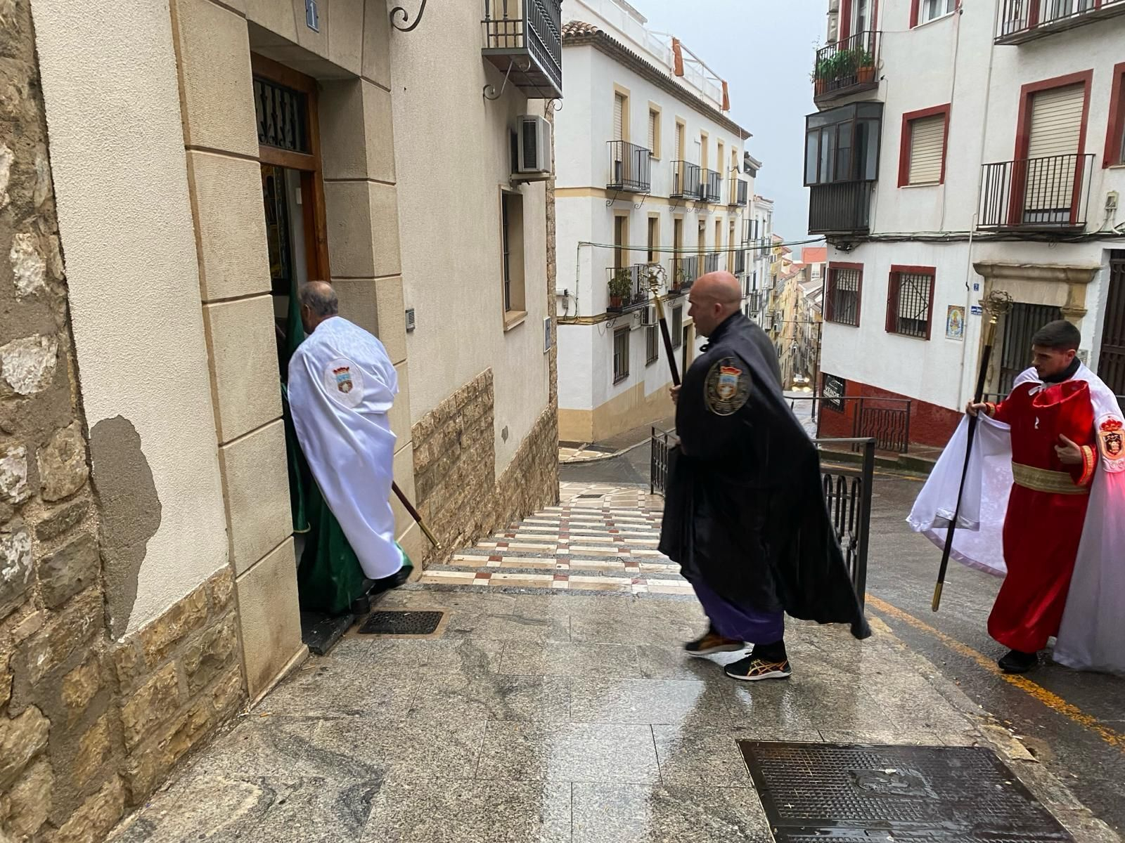 En imágenes: El Resucitado se suma a la última suspensión de esta Semana Santa