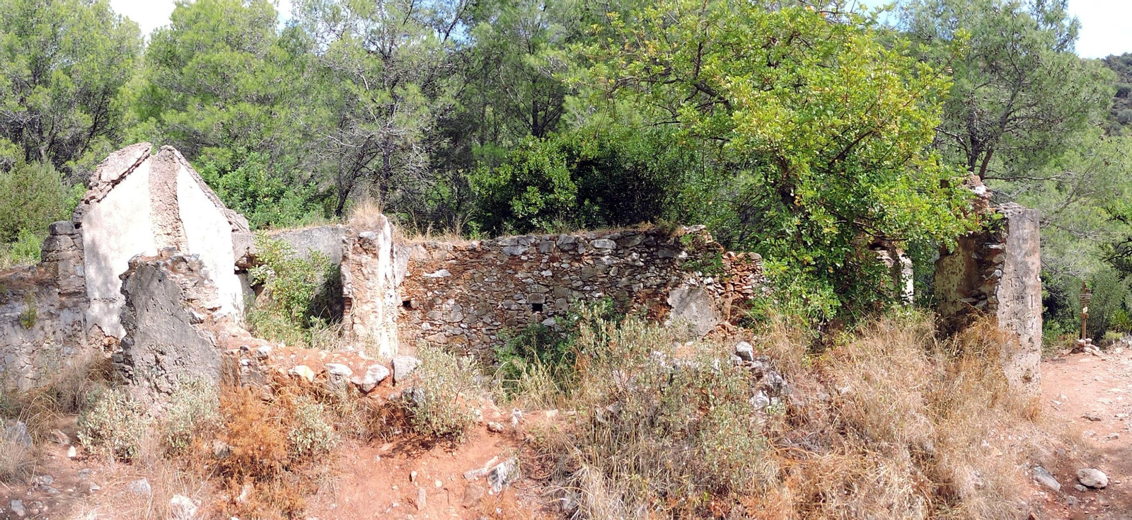 Ruinas de la Ermita de los Monjes.