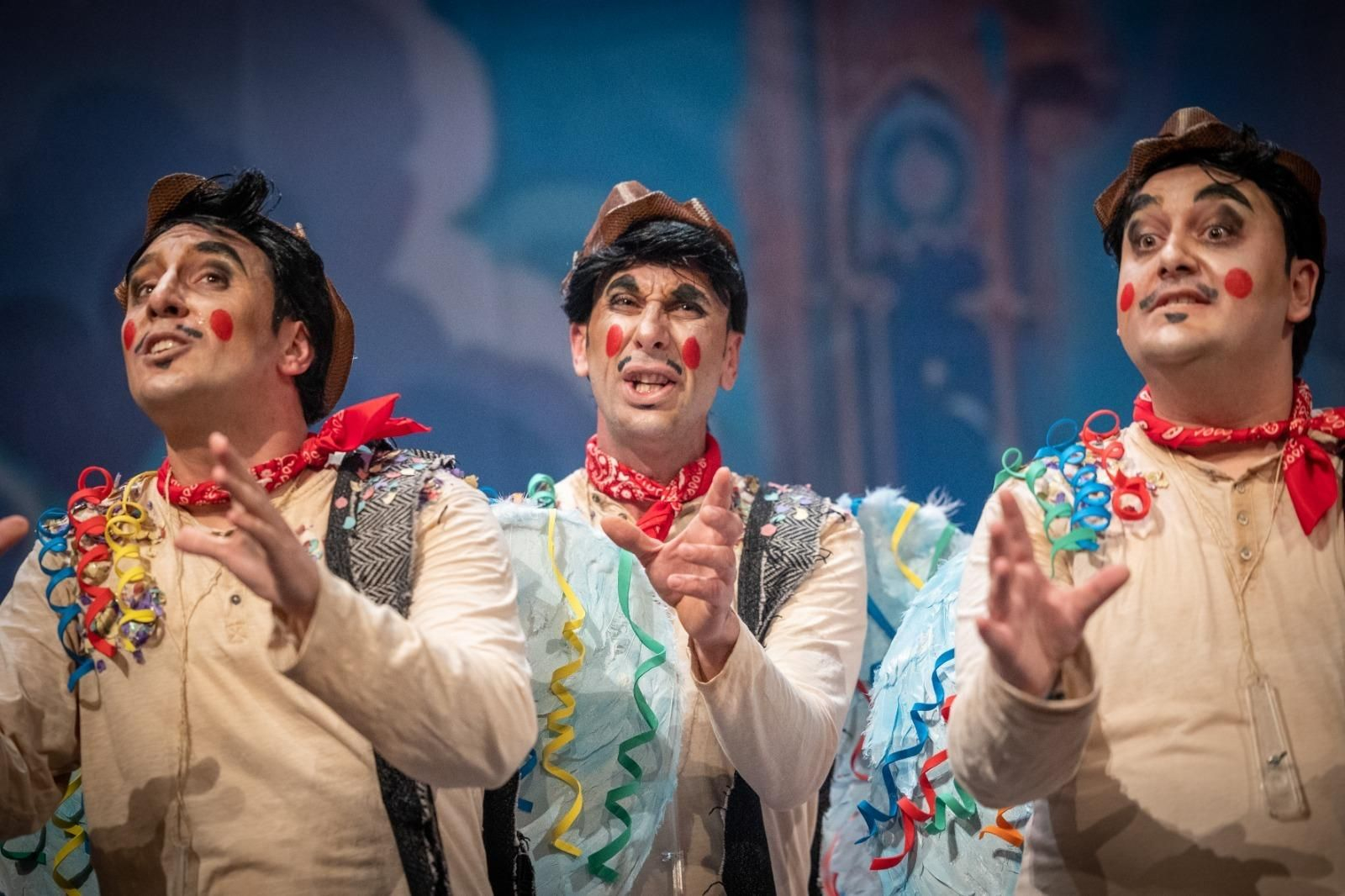 La comparsa 'El cielito de los cómicos'.