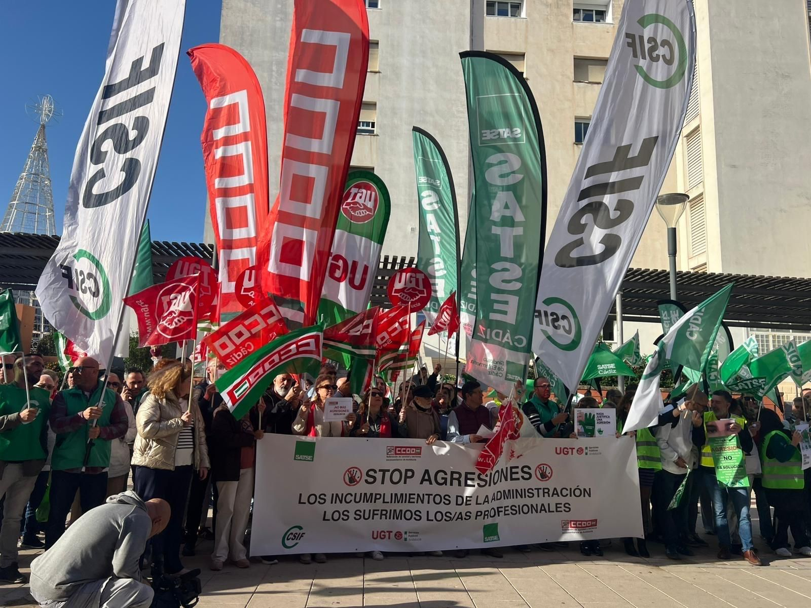 Los sindicatos muestran su preocupación por el aumento "alarmante" de las agresiones a sanitarios en Cádiz. Los sindicatos muestran su preocupación por el aumento "alarmante" de las agresiones a sanitarios en Cádiz.