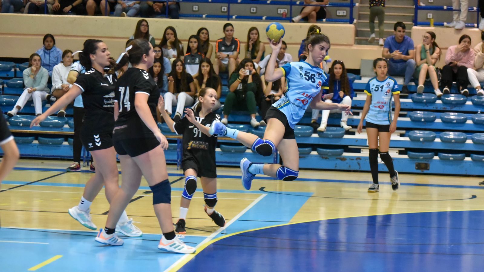 Campeonato de Andalucía infantil de balonmano en Algeciras