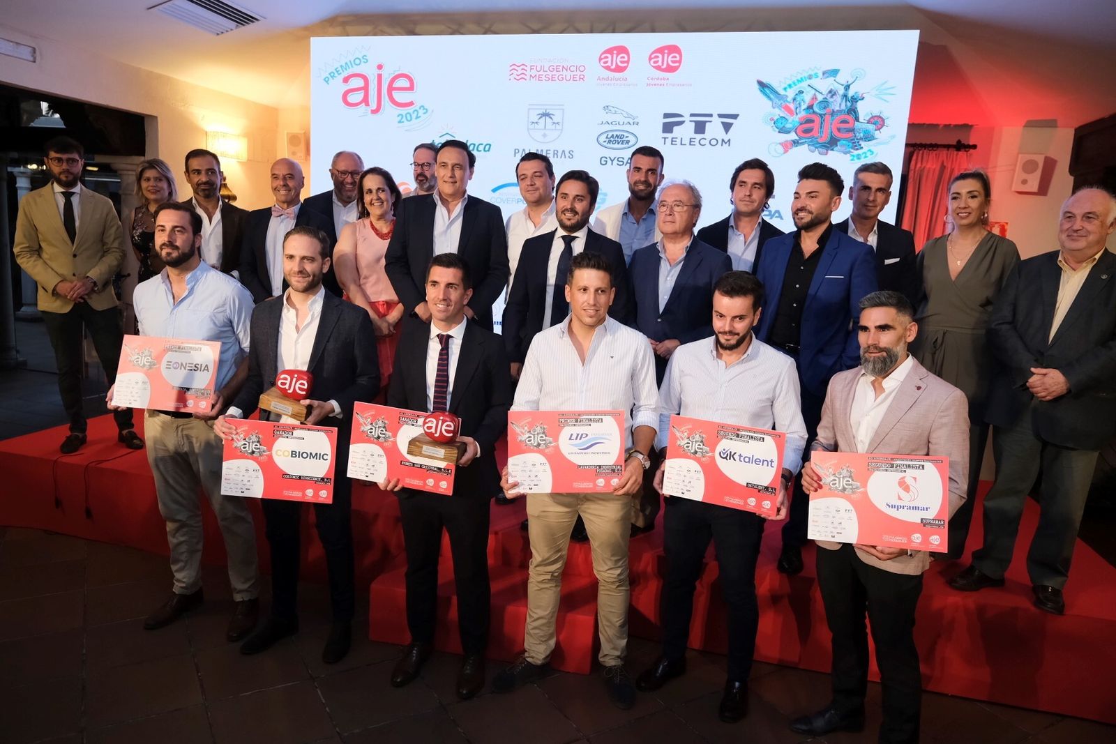 Las fotos de la entrega de los Premios AJE de Córdoba