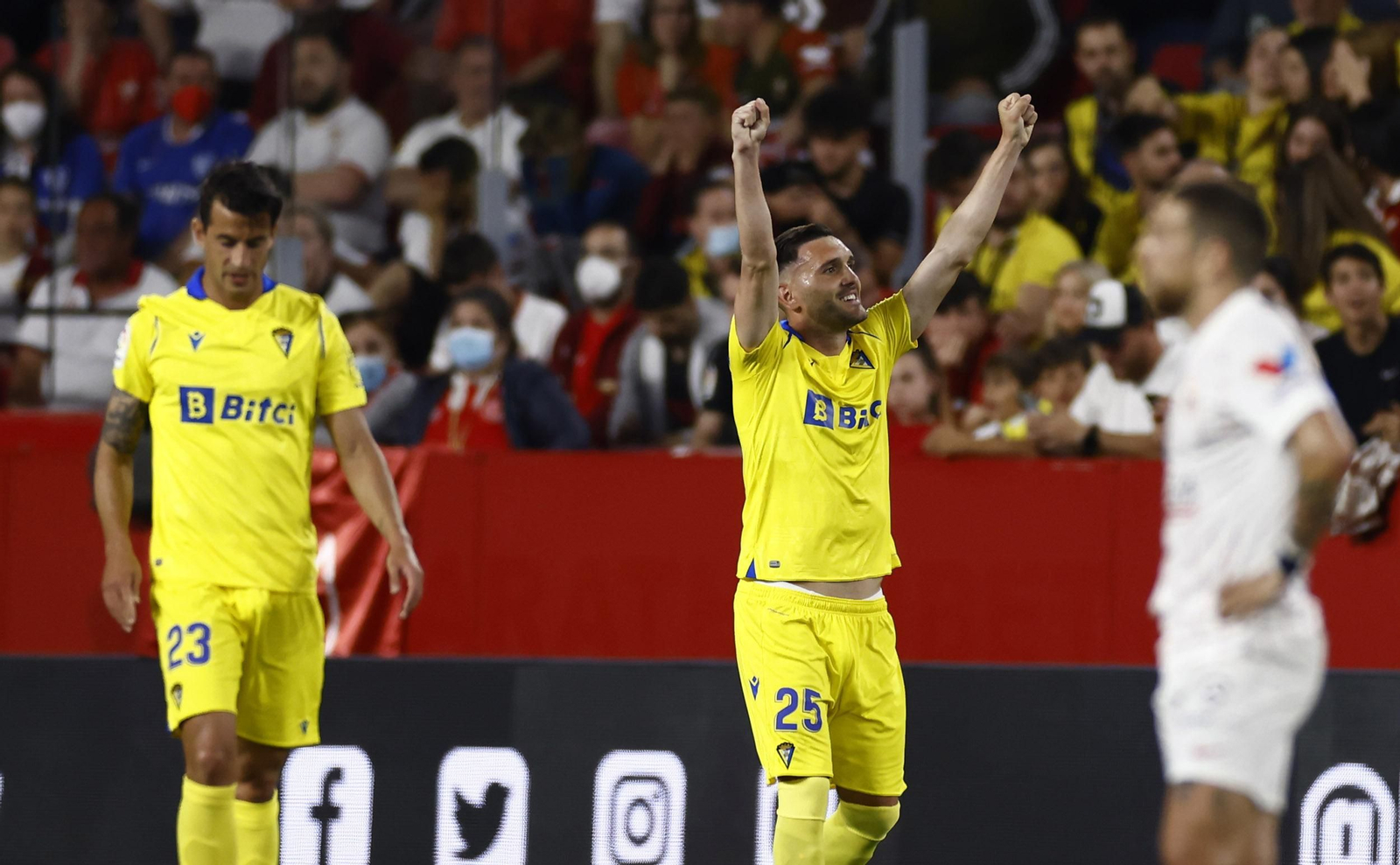 Las imágenes del Sevilla-Cádiz