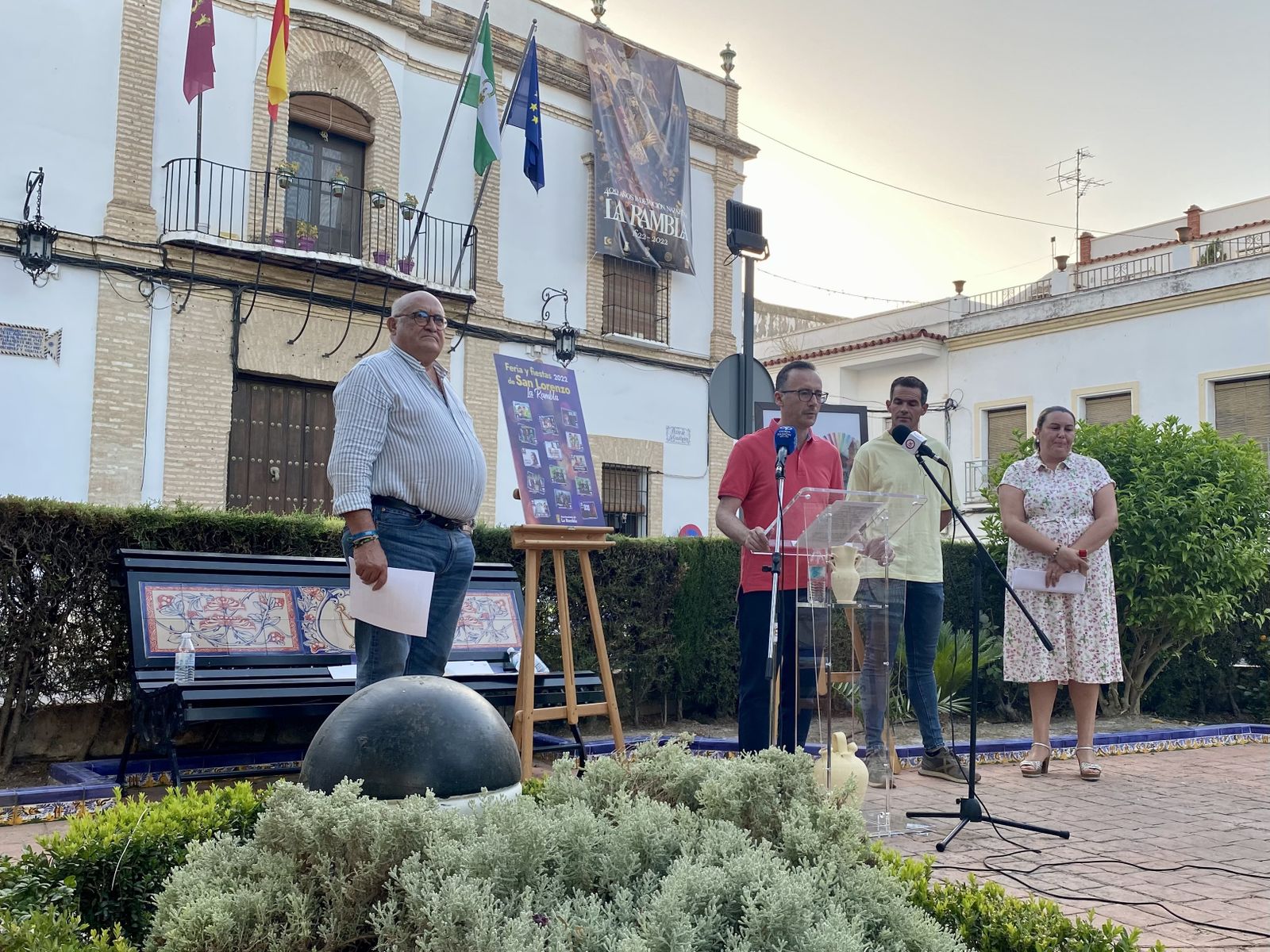Presentación de la feria de San Lorenzo de La Rambla.