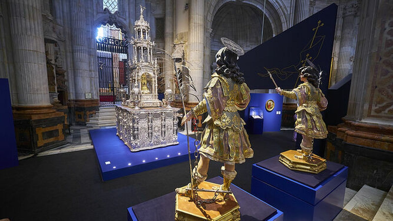 Los Patronos de la Roldana, en la exposición Traslatio Sedis del pasado año