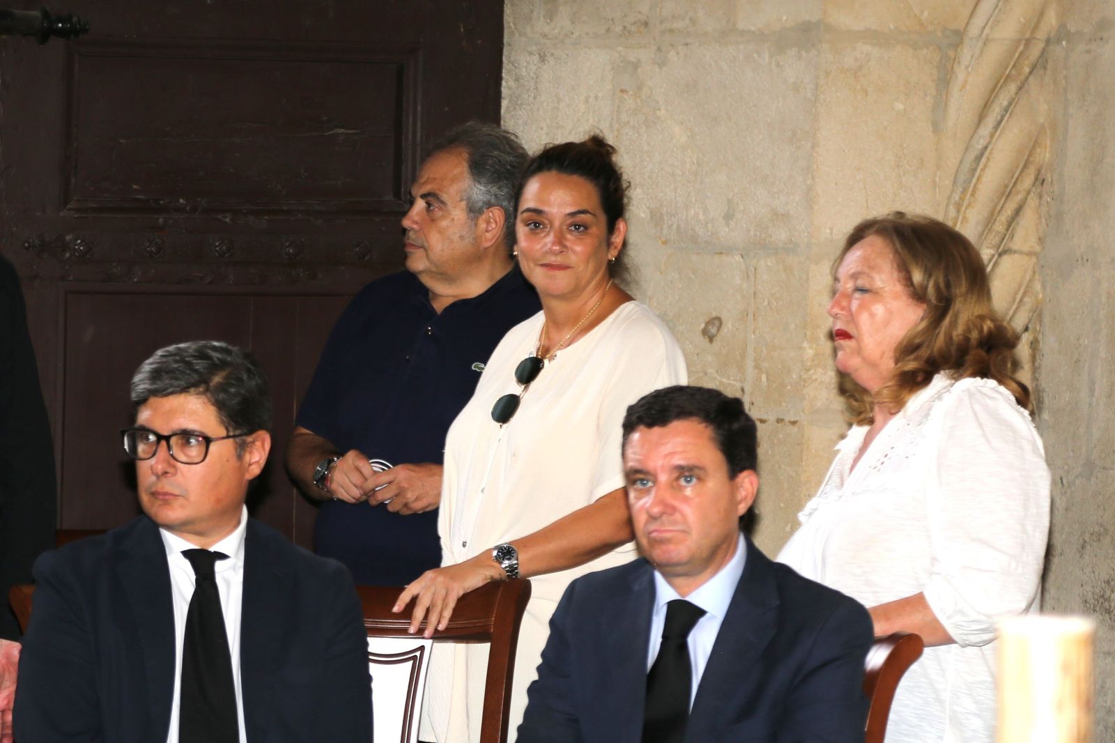 Famosos en la capilla ardiente de María Jiménez, todas las fotos
