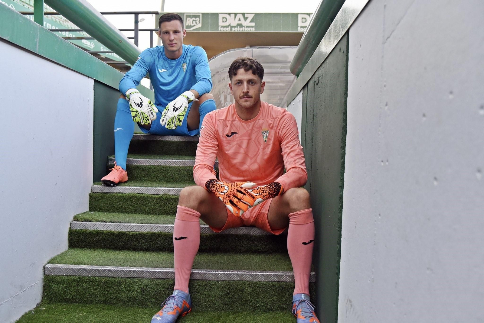 Camisetas de porteros del Córdoba CF 2024-25.