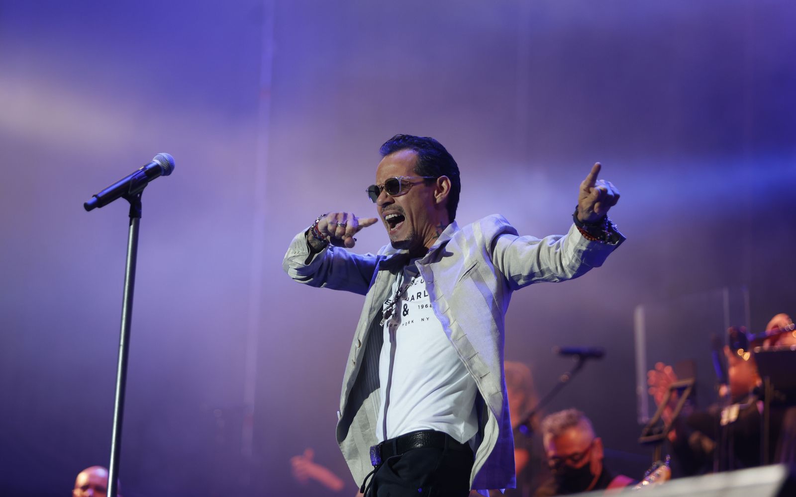 Las imágenes del concierto de Marc Anthony en Sevilla