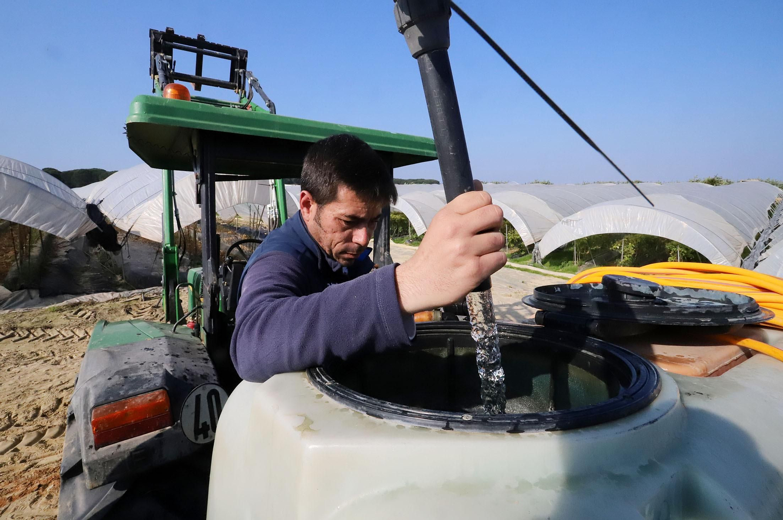 Imágenes de la realidad del trabajo en el campo