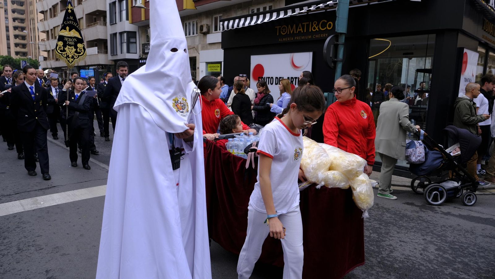 La Borriquita en la Semana Santa de Almería 2025, en imágenes