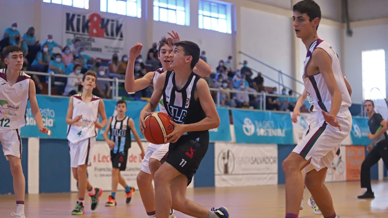 Las mejores fotos del ULB - Unicaja de la tercera jornada del Andaluz Infantil