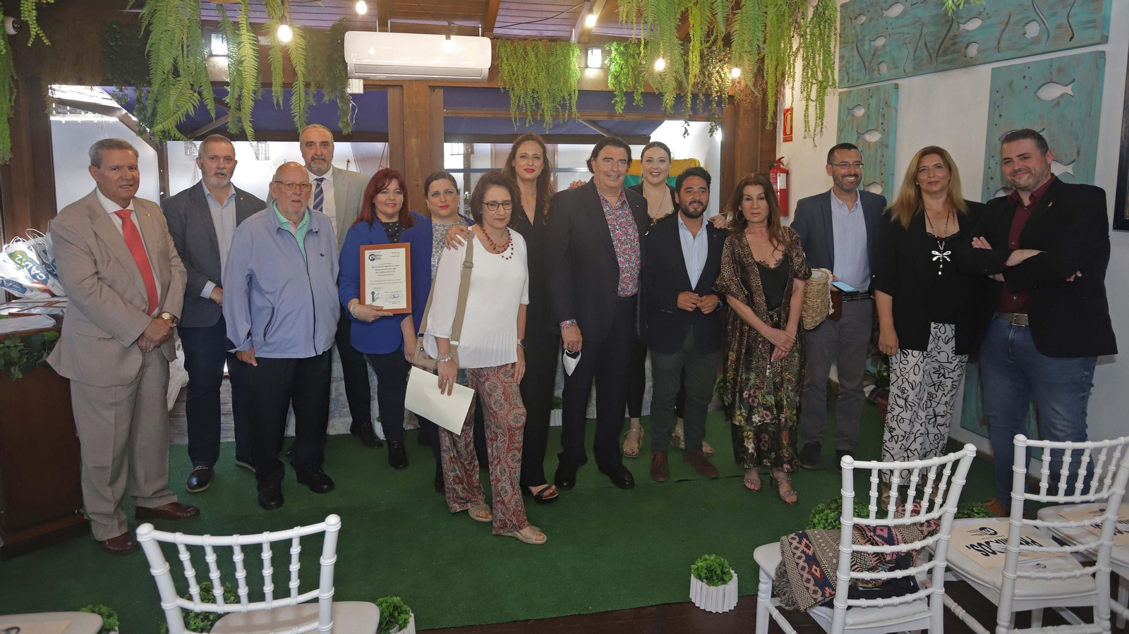 Fotos de la entrega de los premios de Mando Intermedios de Turismo y Hostelería en Palmones