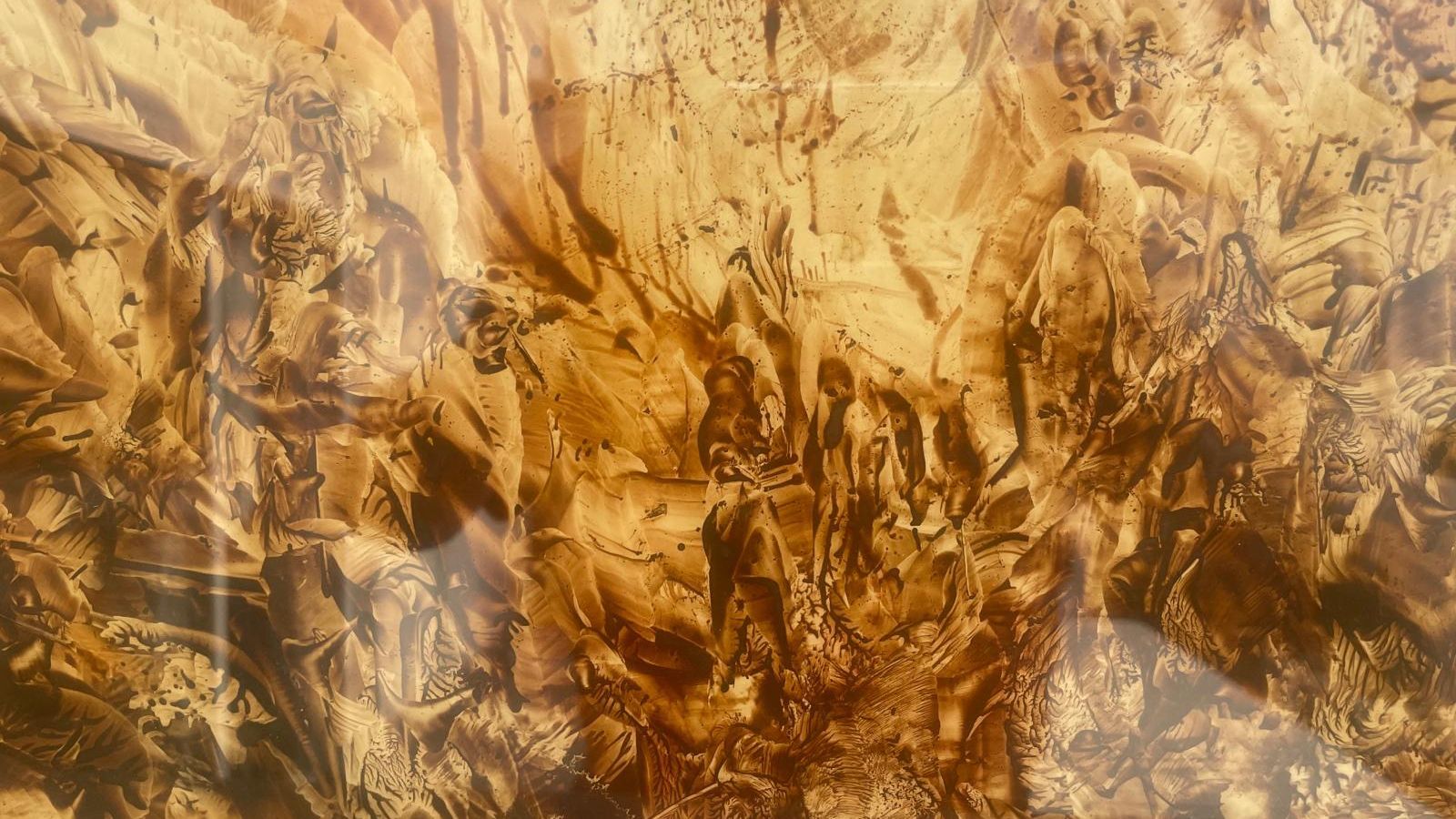 Pintura realizada por Juan Antonio Guirado.