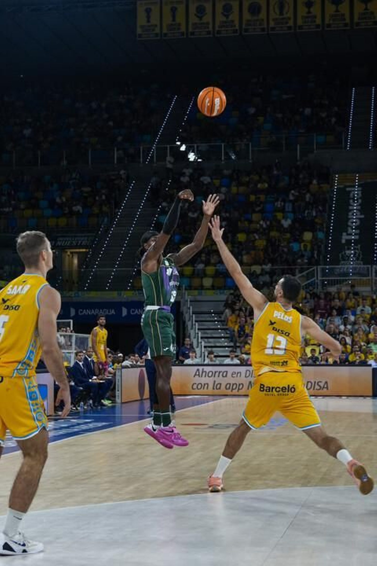 El Gran Canaria-Unicaja, en fotos