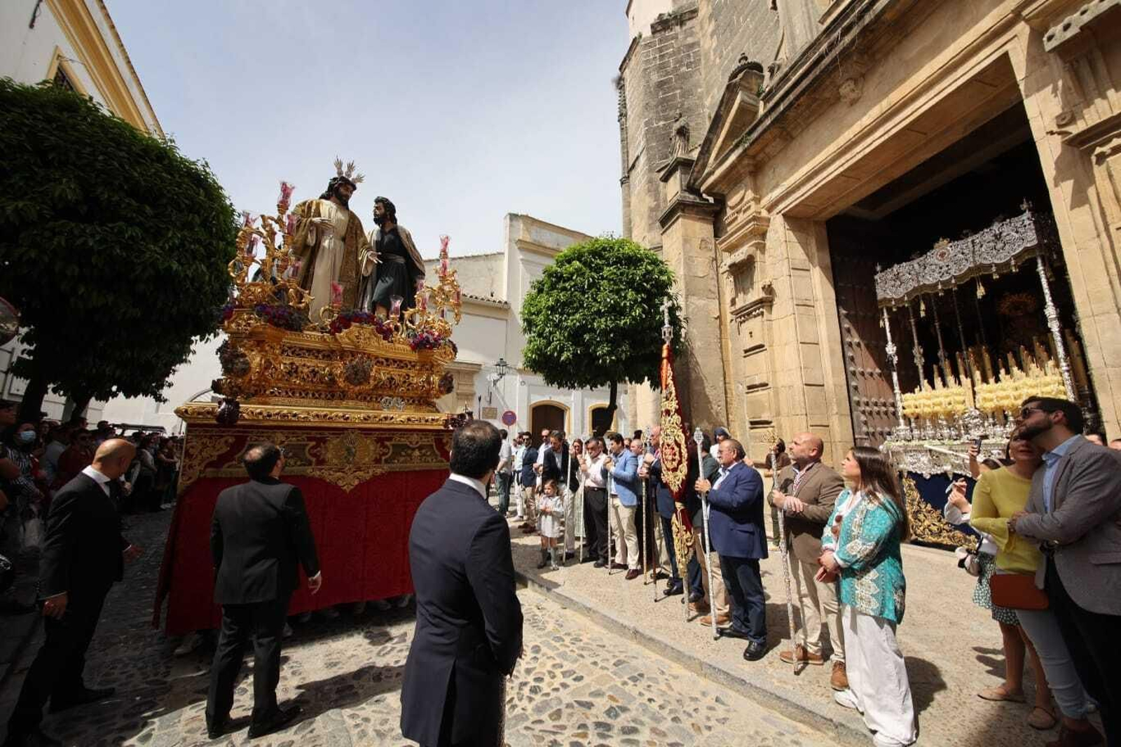 Las imágenes de regreso de las hermandades de la Sed, Candelaria, Paz y Clemencia a sus templos