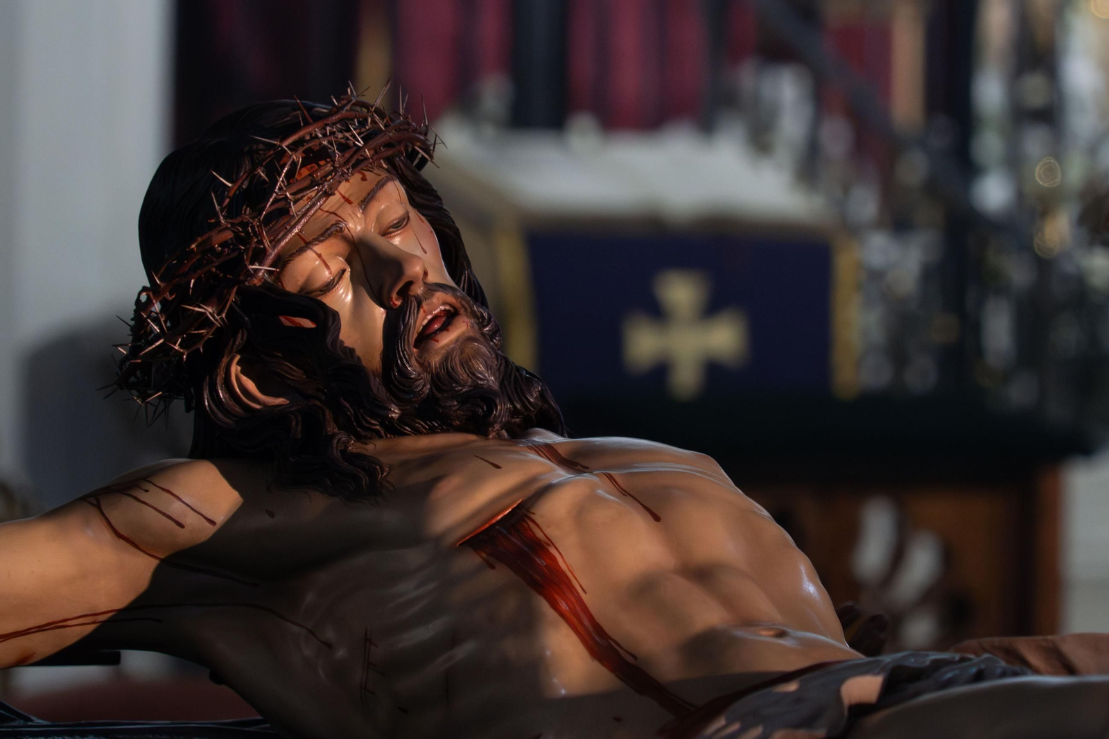 Imágenes de la llegada de los Caballeros Legionarios a la Iglesia de la Concepción