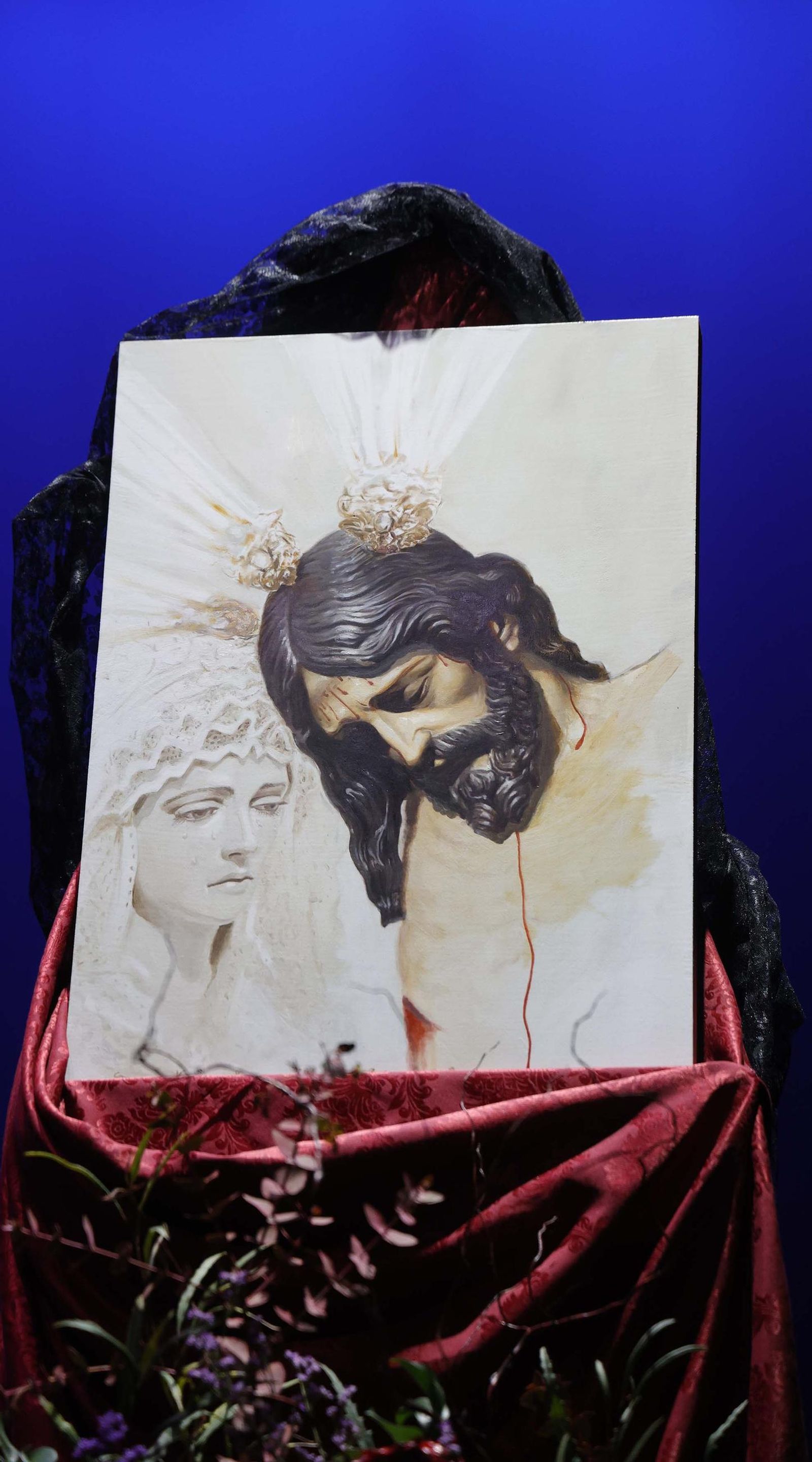 Las fotografías de la presentación del cartel de Semana Santa de La Línea