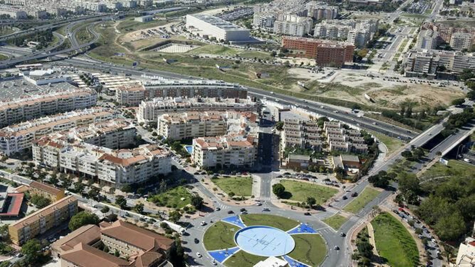 Vista de los terrenos donde se construirá el centro privado de FP.