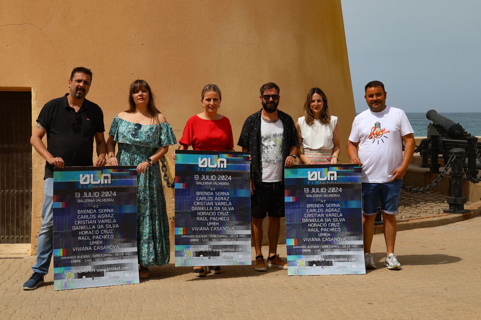 Acto de presentación del Festival en Balerma.