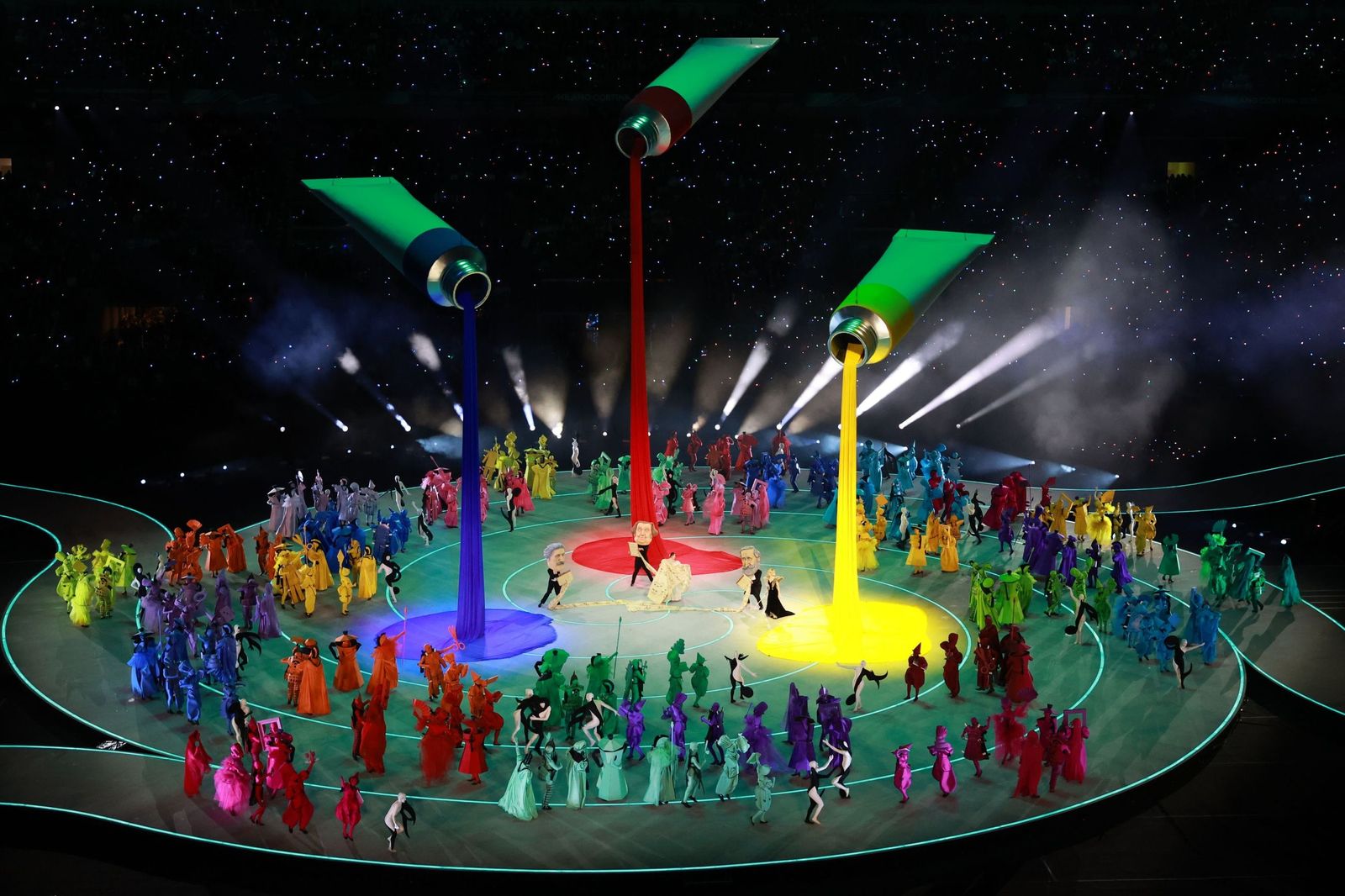 Las fotos de la inauguración de los Juegos Olímpicos de invierno de 2026