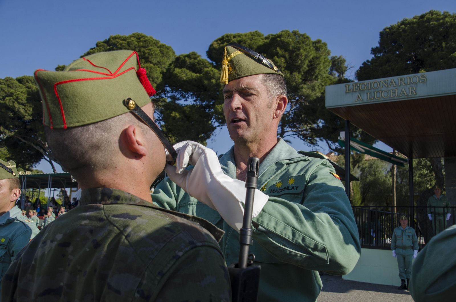 Llegan los nuevos legionarios