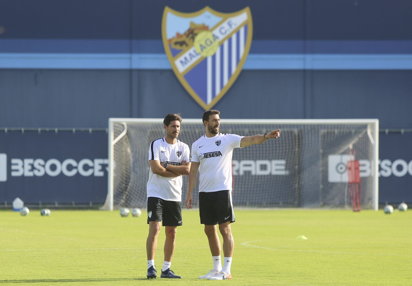 Las fotos del entrenamiento del Málaga en el Anexo de La Rosaleda