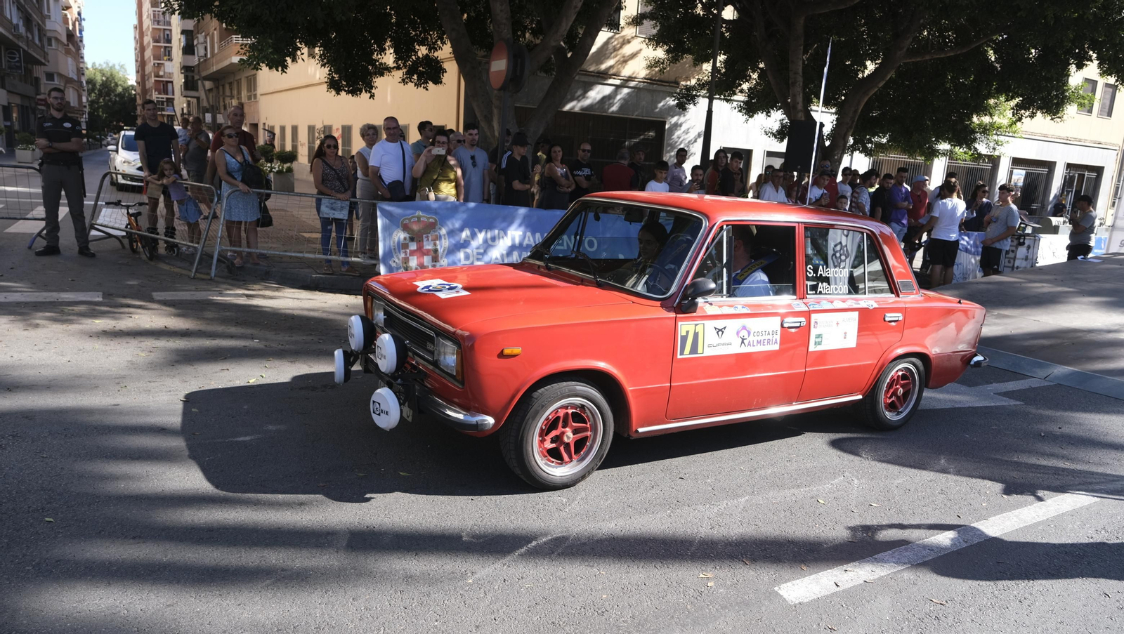 Imágenes de la salida del Rallye Costa de Almería