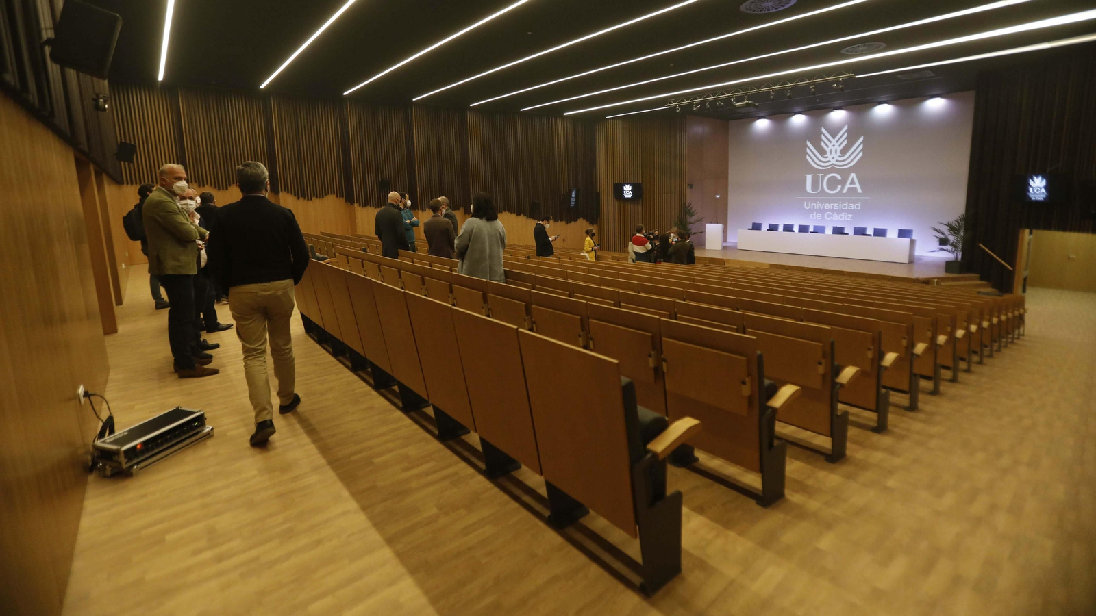 Las fotos del nuevo salón de actos de la Escuela Politécnica Superior de Algeciras