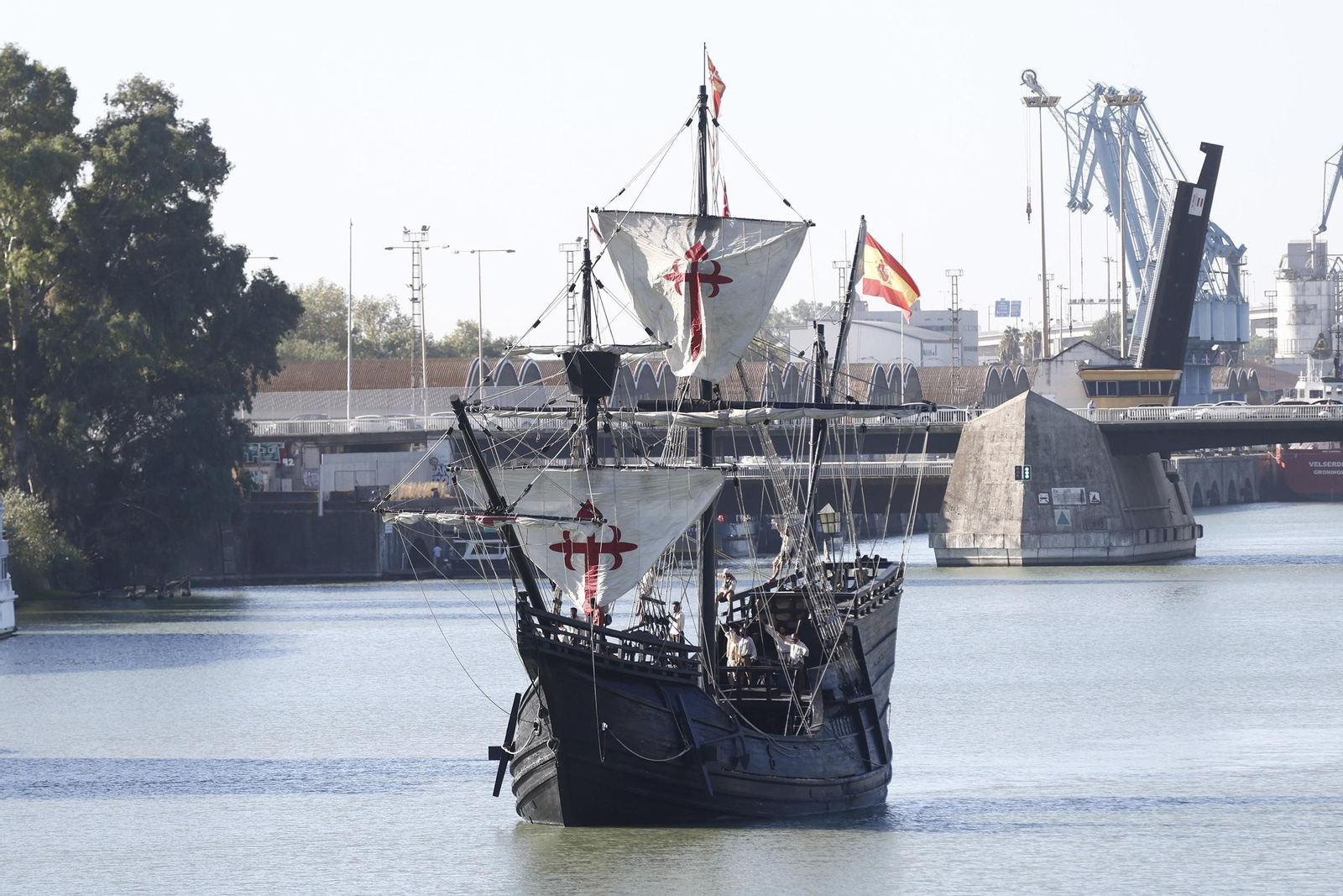 Conmemoración de los 500 años de la Primera Vuelta al Mundo en Sevilla, todas las imágenes