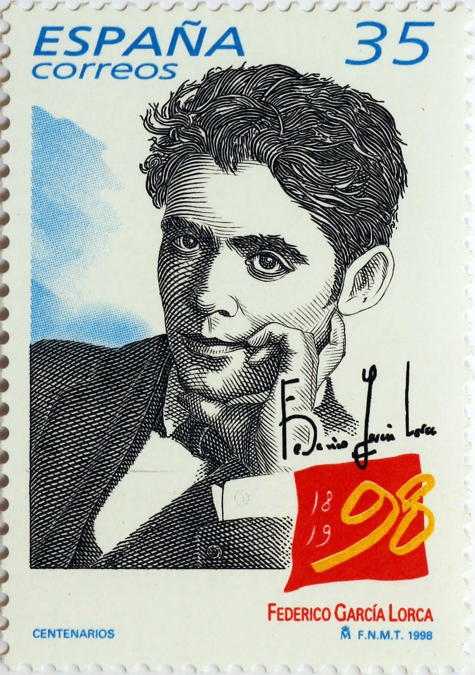 Sello para Federico García Lorca