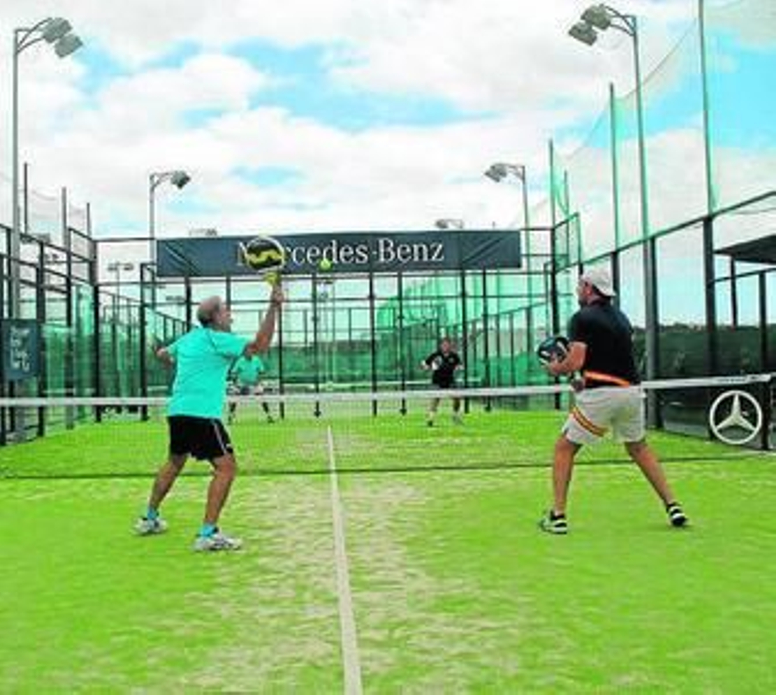Uno de los encuentros disputados ayer en el Torneo Adarsa Sur.