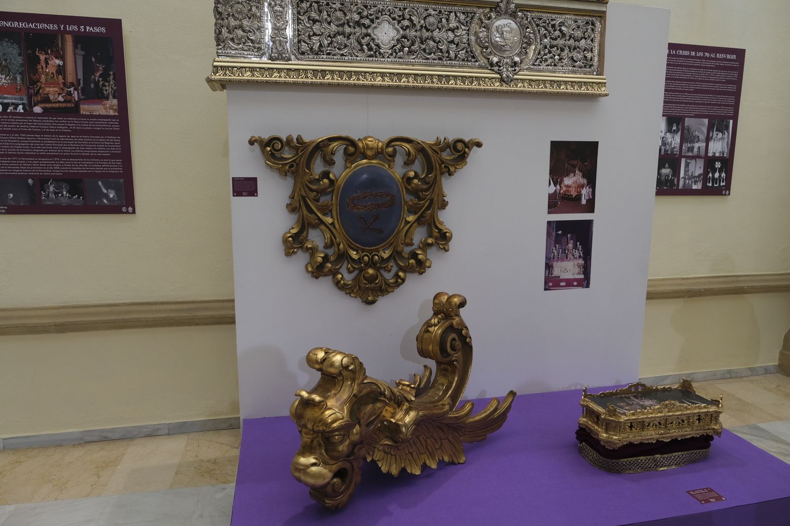 Imágenes exposición Cofradía del Silencio. Diputación de Almería