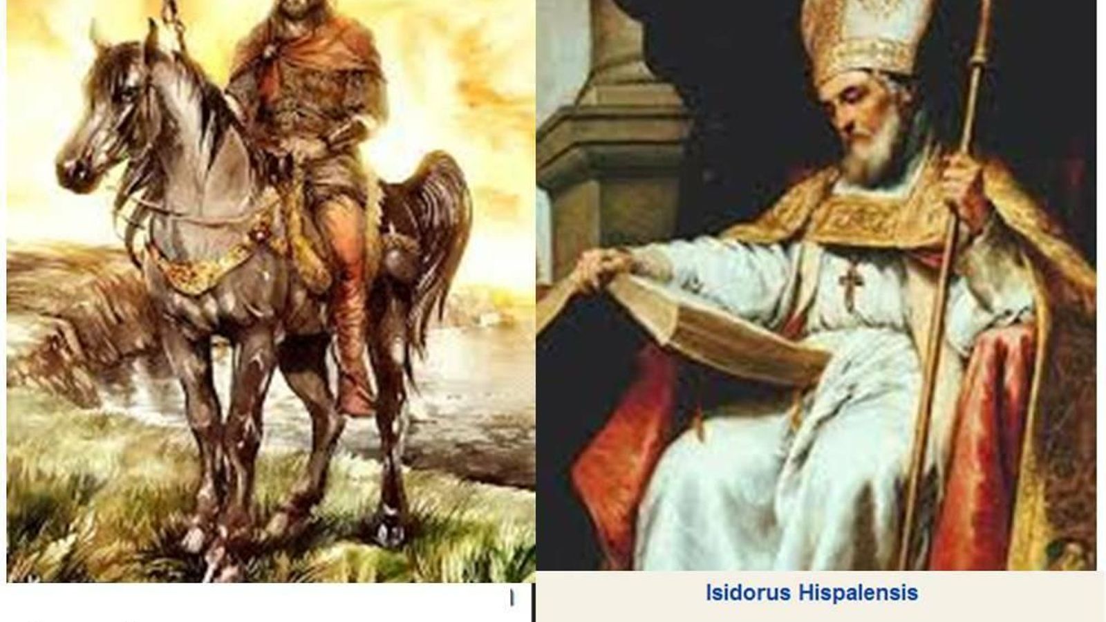 Genserico y San Isidoro de Sevilla. Historia de los Godos, Vándalos y Suevos.