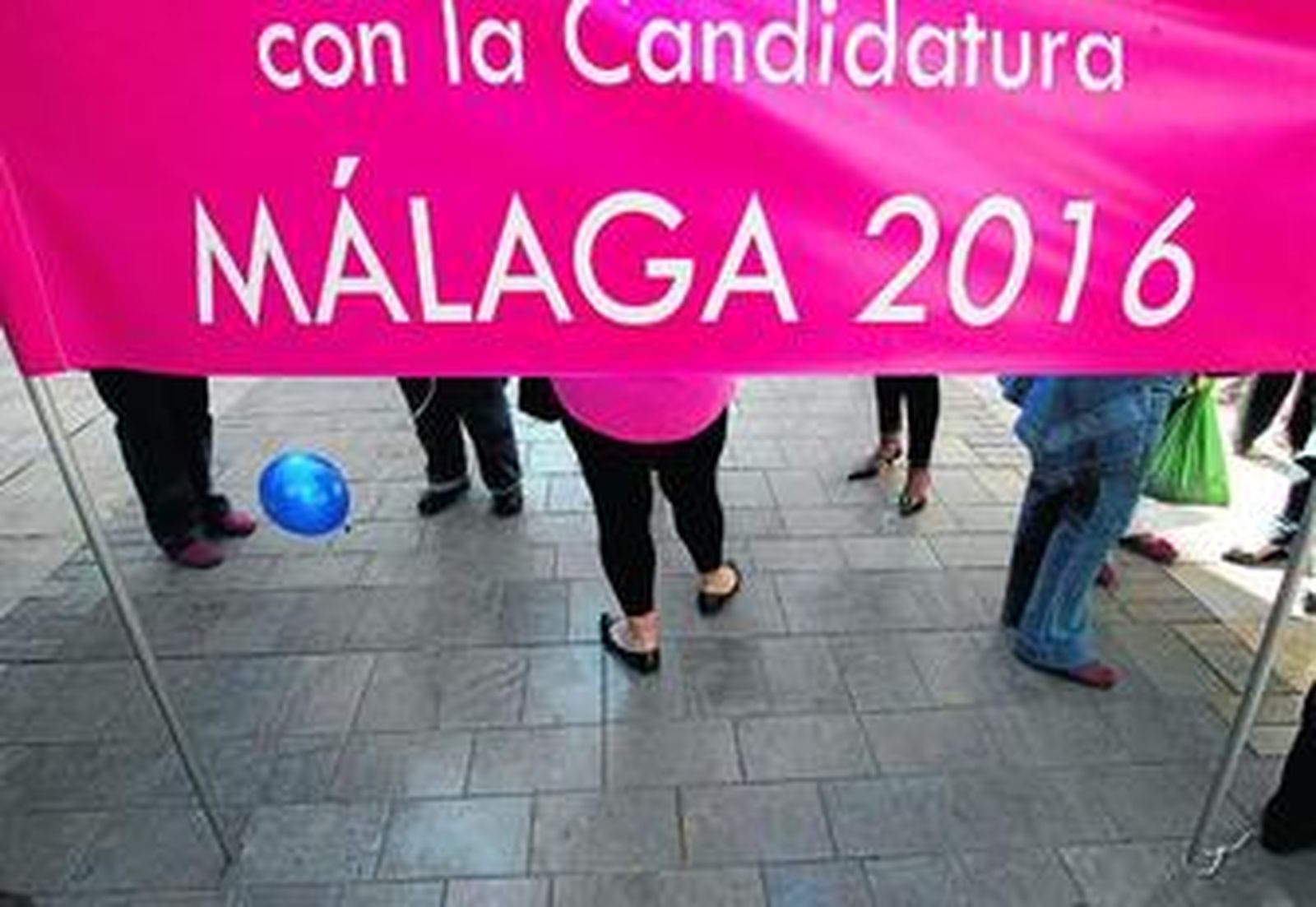 Participantes en una fiesta por la Capitalidad celebrada recientemente en la ciudad.