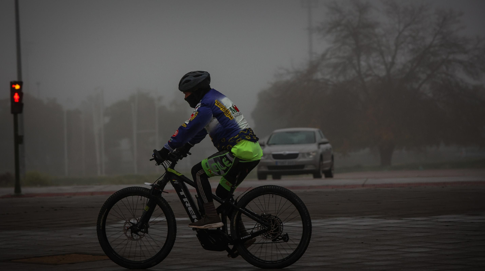 Densa niebla en Jerez