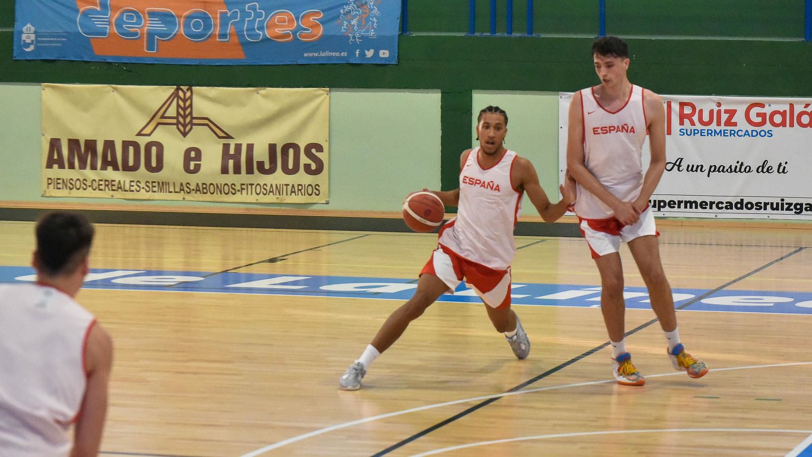 La selección española sub-20 de baloncesto ya se entrena en La Línea La selección española sub-20 de baloncesto ya se entrena en La Línea