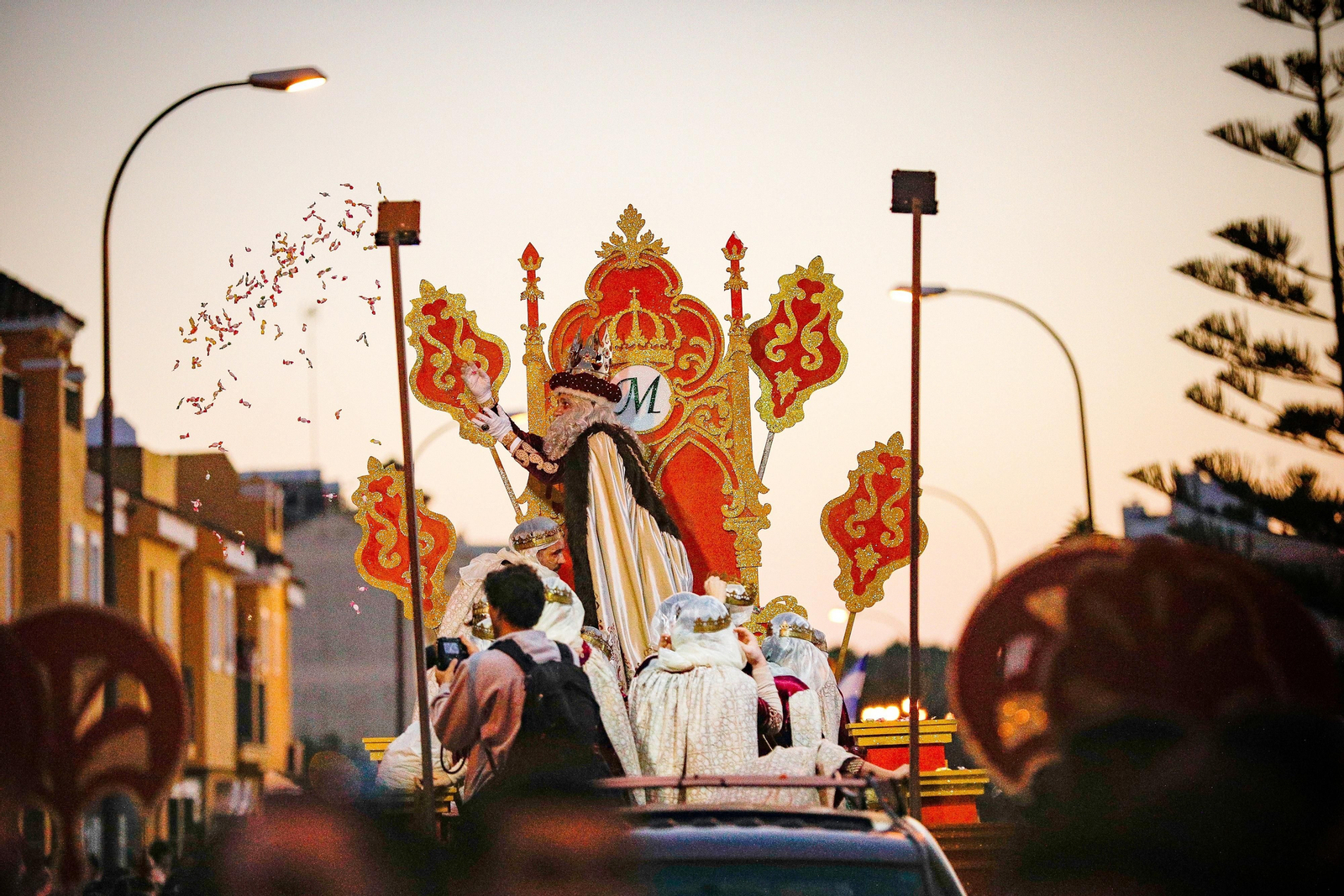 Las imágenes de los Magos de Oriente en San Fernando