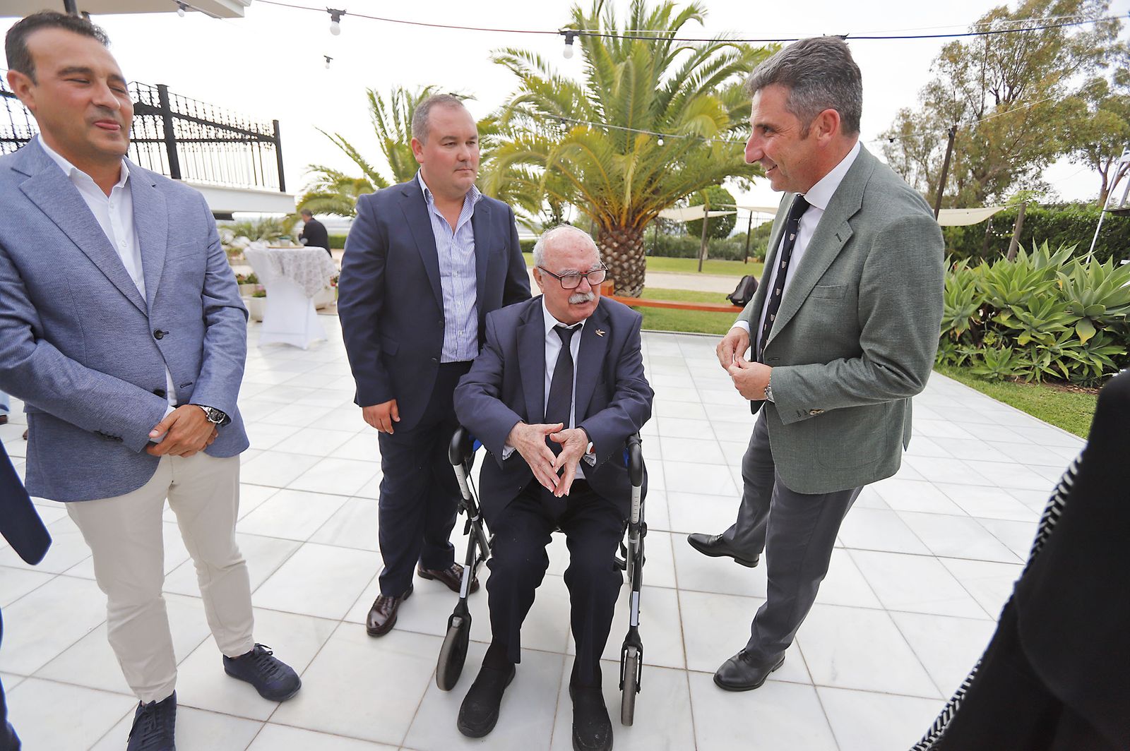 Imágenes de la recepción en la "Noche de los Frutos Rojos"