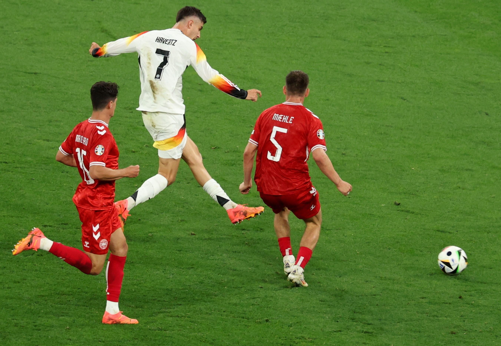 Las mejores fotos del Alemania - Dinamarca