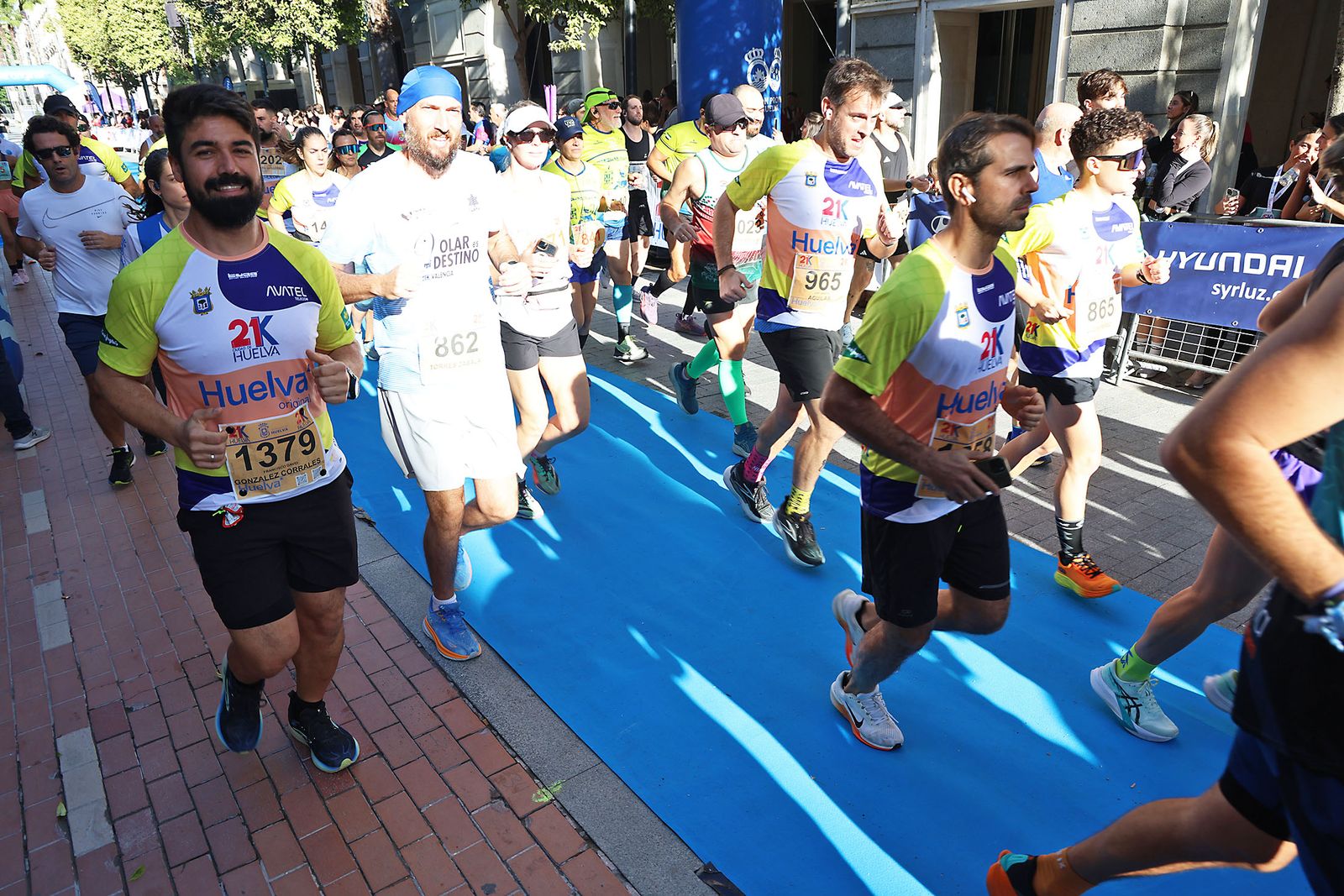 Las mejores imágenes de la carrera 21K Ciudad de Huelva