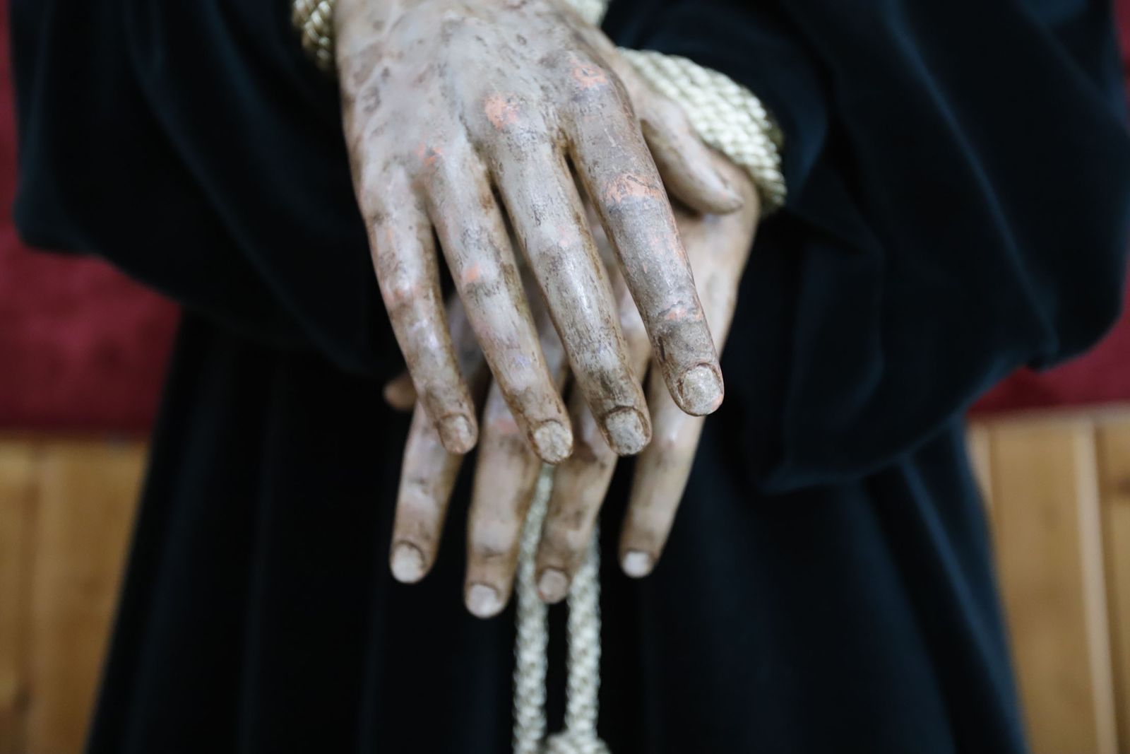 Imágenes de las veneraciones a los Cautivos de Huelva