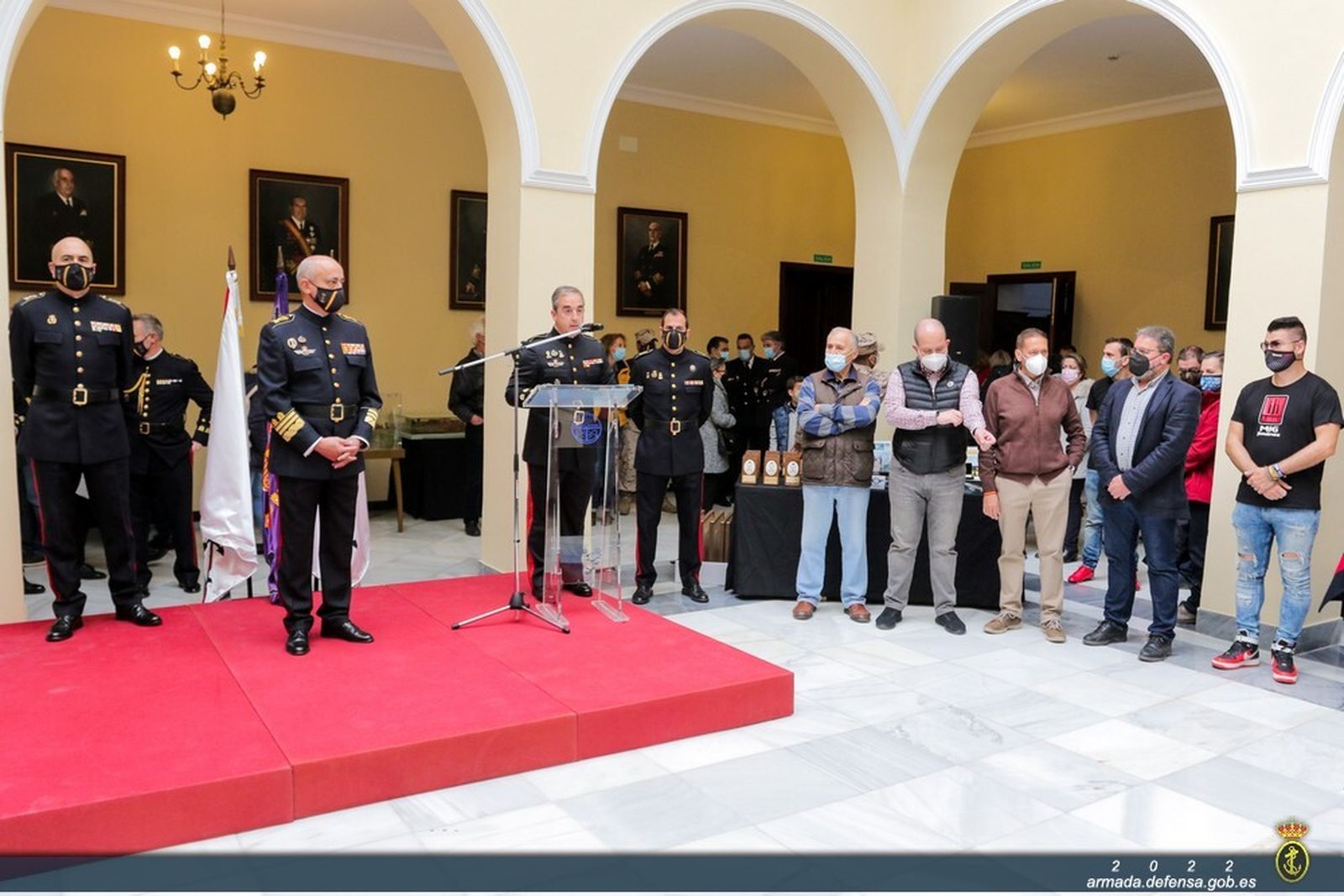 Acto de entrega de premios del IV certamen nacional de modelismo.