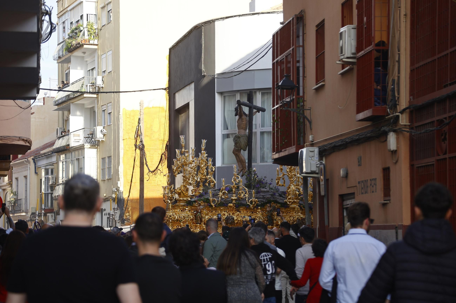 Prendimiento el Domingo de Ramos en Málaga, en imágenes