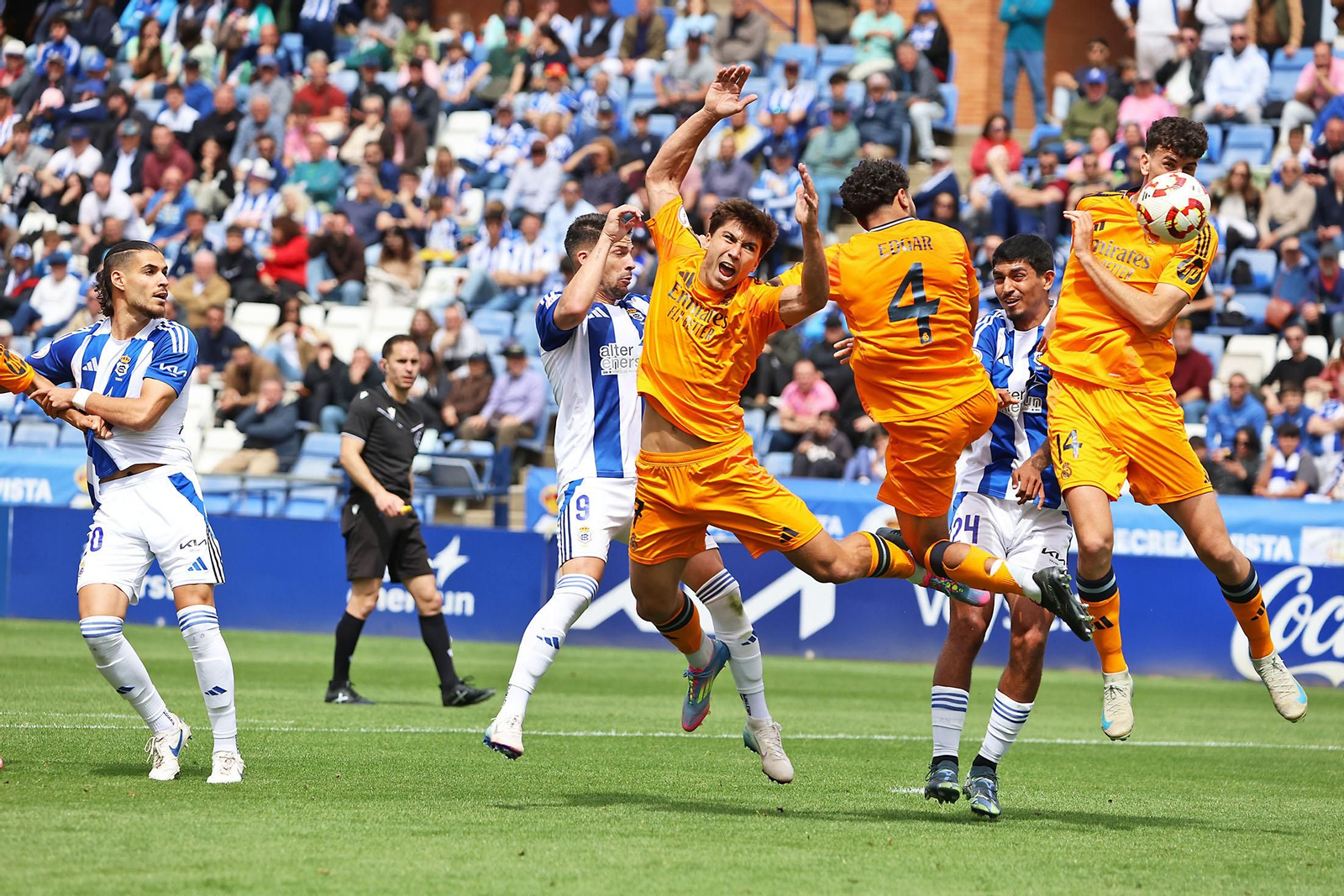 Las imágenes del Recreativo de Huelva- Real Madrid Castilla