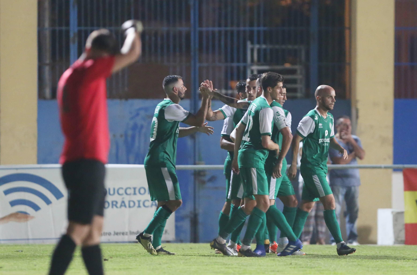 Imágenes del partido disputado entre el XerezDFC y el Jerez Industrial