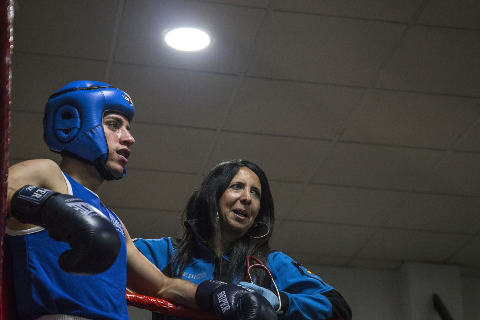 La cantera del boxeo granadino se luce en Armilla