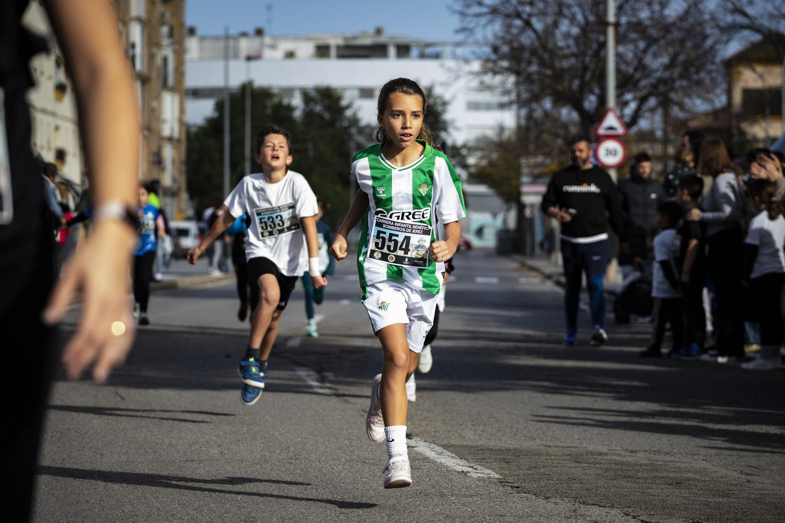 Imágenes de la V Carrera Infantil Bomberos de Jerez